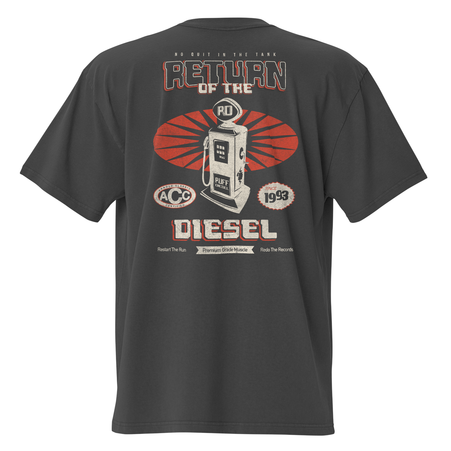 Return of Diesel Oversized faded t-shirt