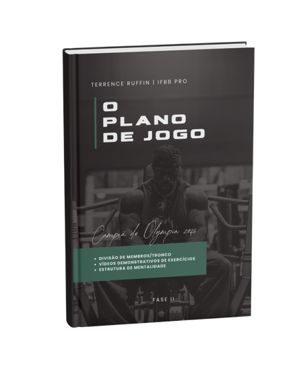 The Game Plan: Olympia Champ 2026 E-Book (Portuguese)
