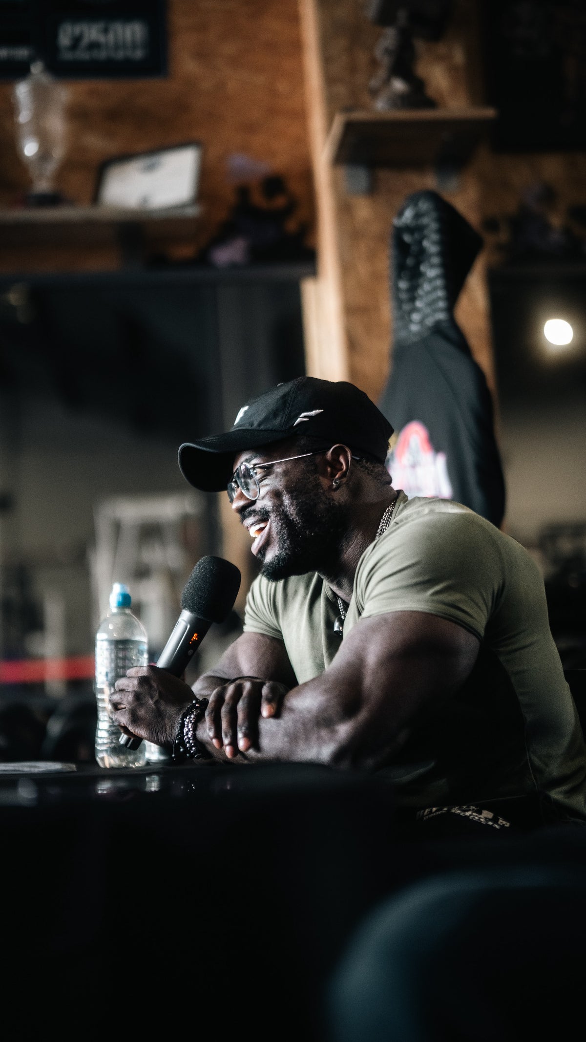 Ruff Diesel during a physique check-in