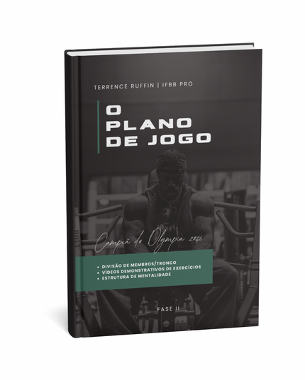 The Game Plan: Olympia Champ 2026 E-Book (Portuguese)
