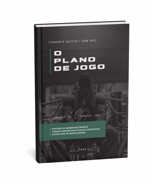The Game Plan: Olympia Champ 2026 E-Book (Portuguese)