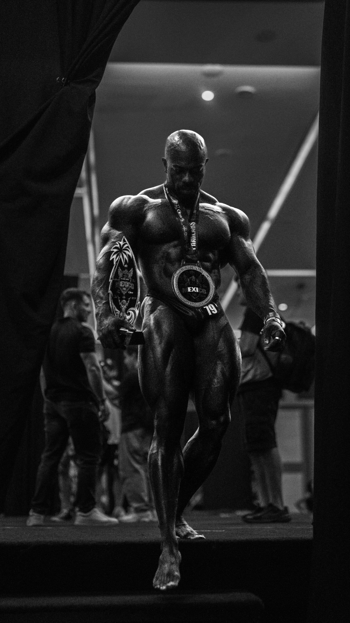 Terrence Ruffin during a physique check-in