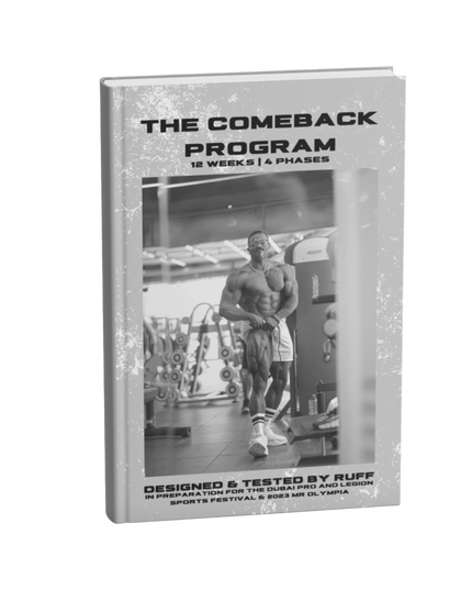 The Comeback Training Program E-book