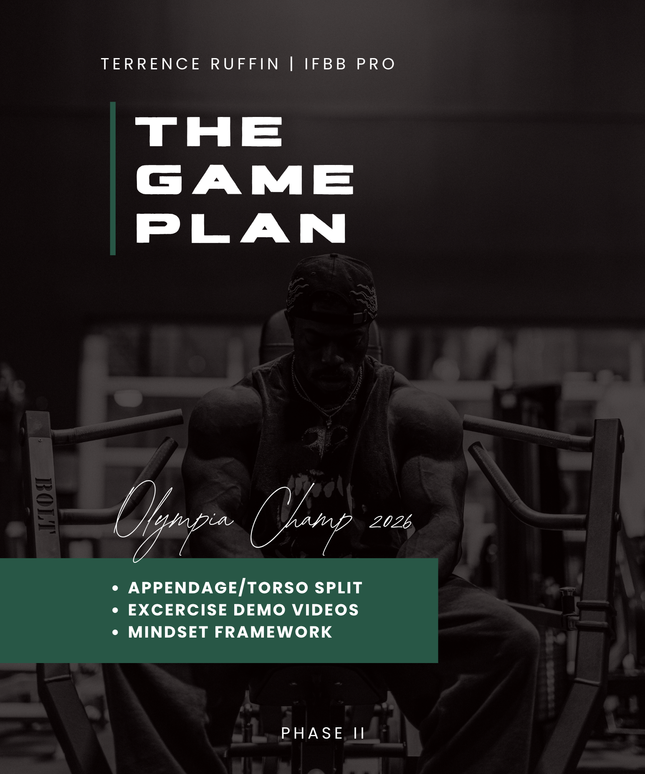 The Game Plan: Olympia Champ 2026 E-Book