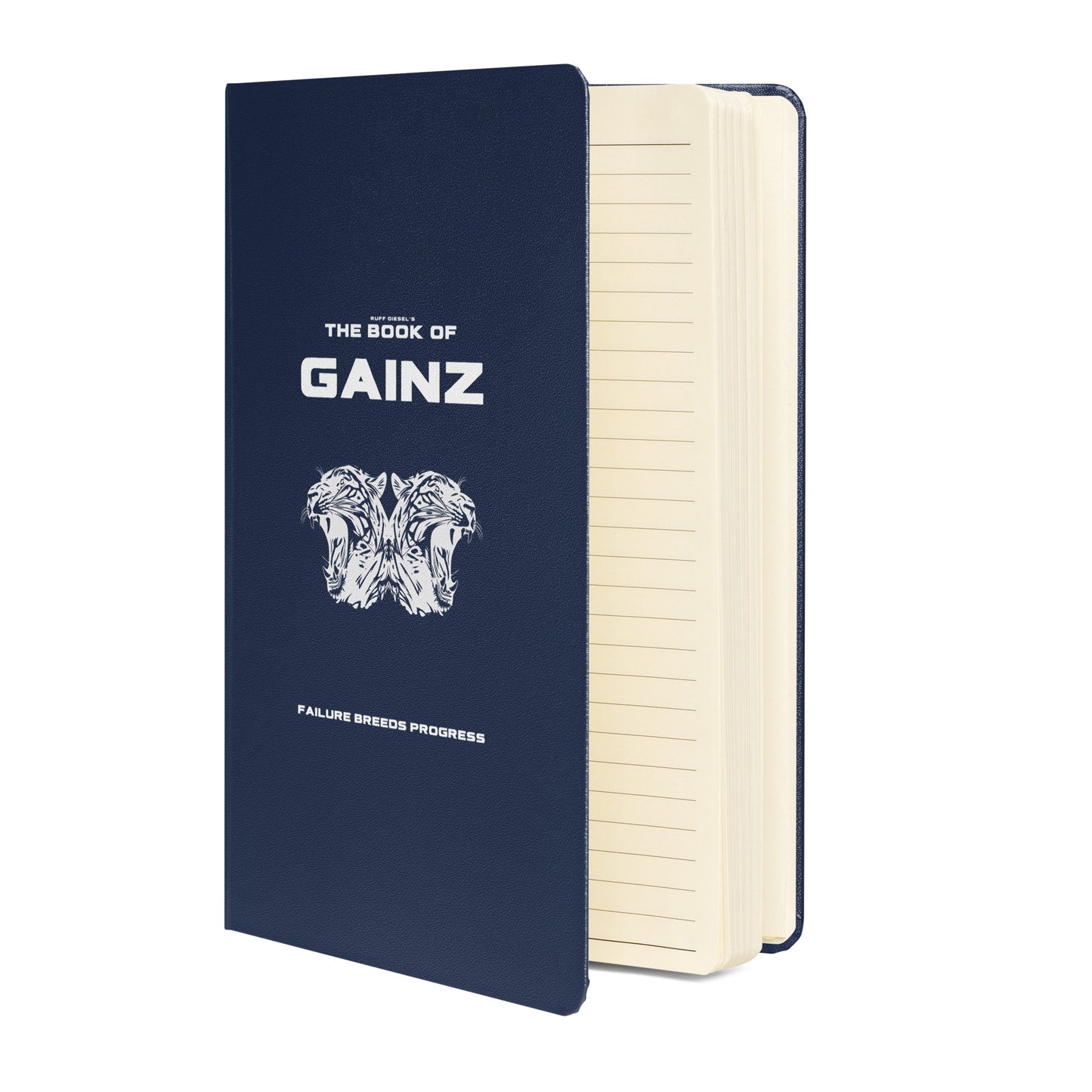The Book Of Gainz Logbook - Navy