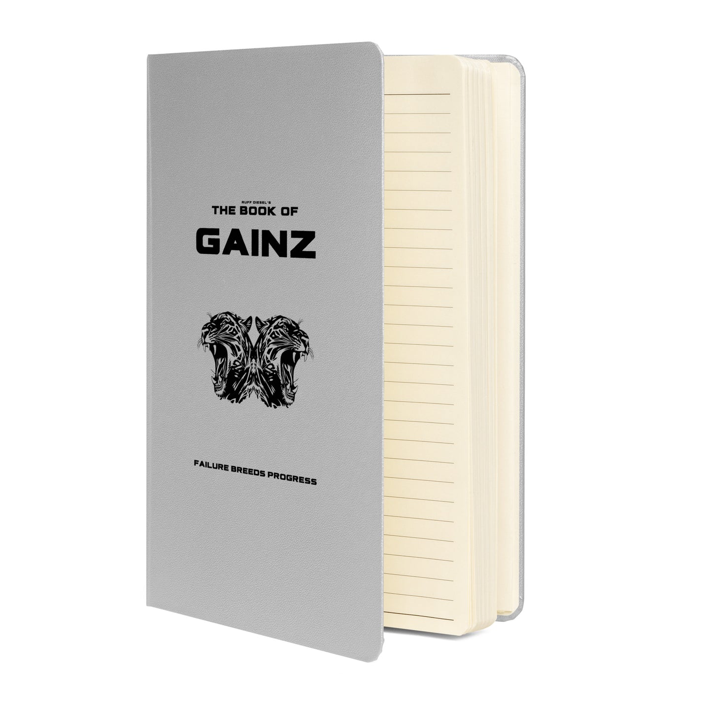 The Book Of Gainz Logbook - Silver