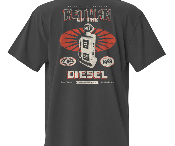 Return of Diesel Oversized faded t-shirt – ruffdiesel