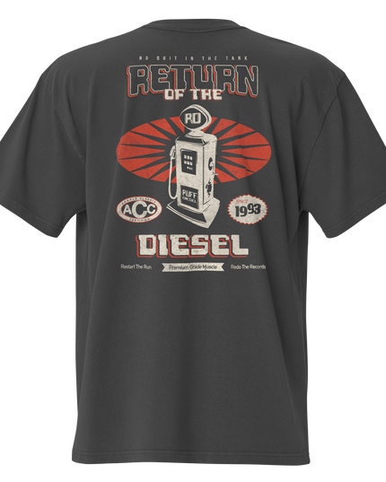 Return of Diesel Oversized faded t-shirt