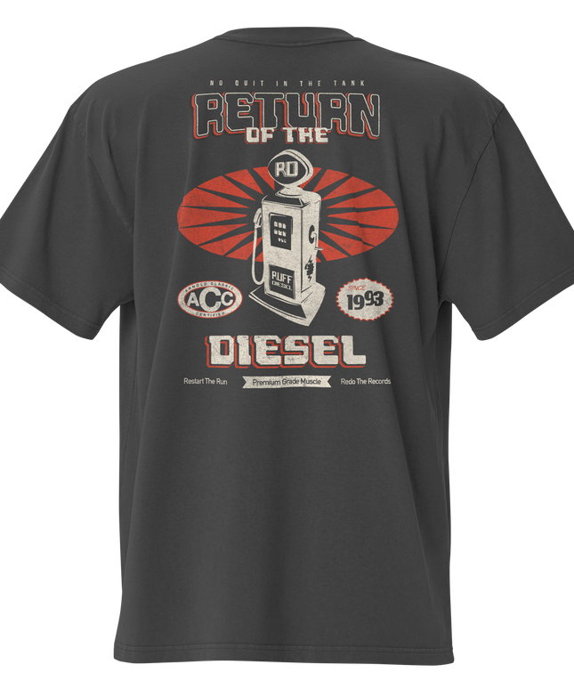 Return of Diesel Oversized faded t-shirt