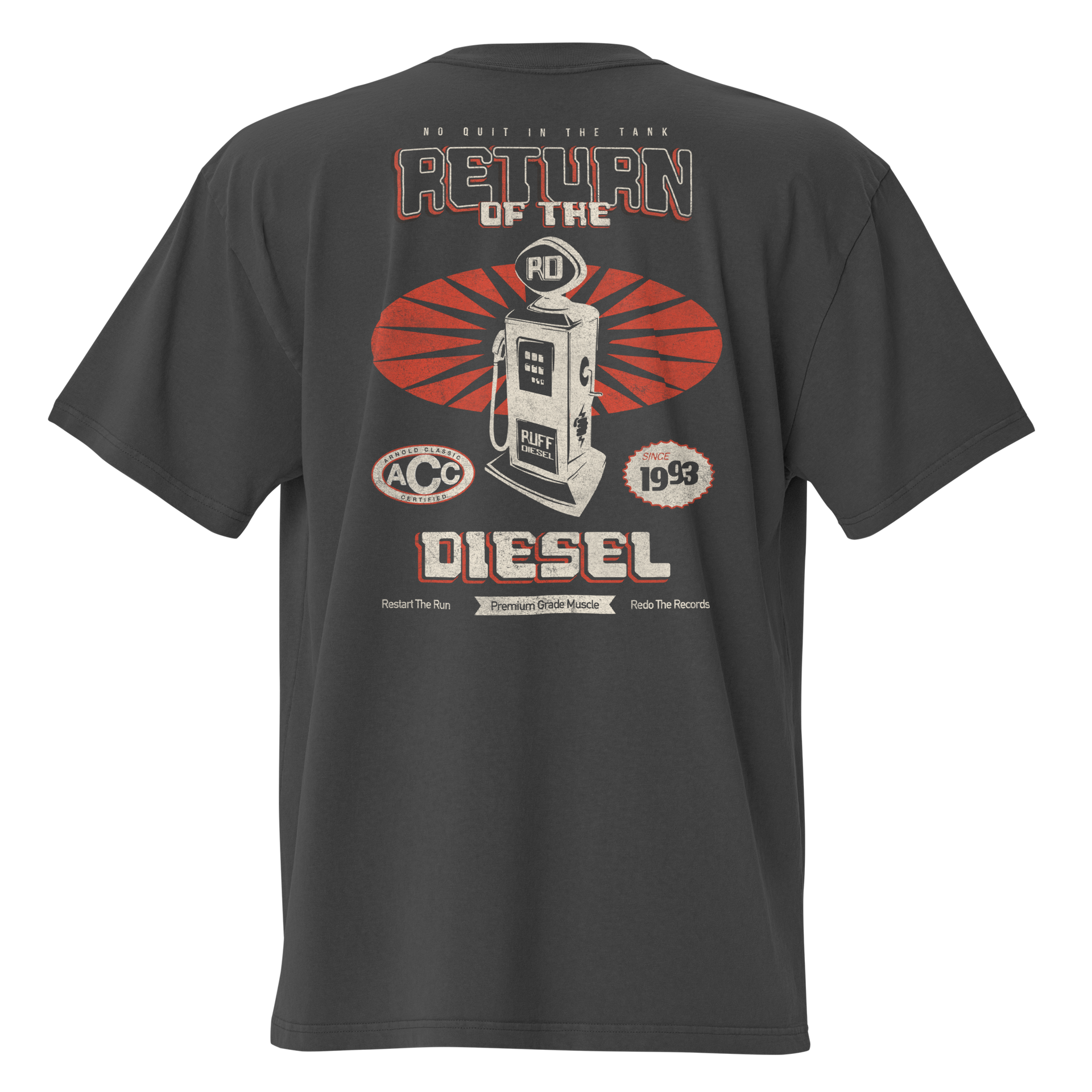 【DIESEL】関税込★ビッグロゴ T-shirt Men's Tie-dye T-shirt with logo embroidery | Black | Diesel