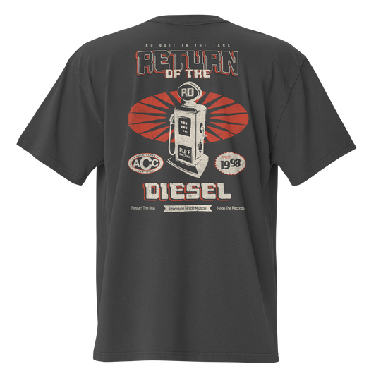 Return of Diesel Oversized faded t-shirt